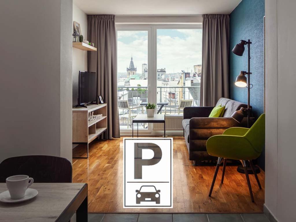 Ea Aparthotel Melantrich Prague Luaran gambar